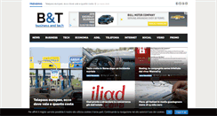 Desktop Screenshot of businessandtech.com